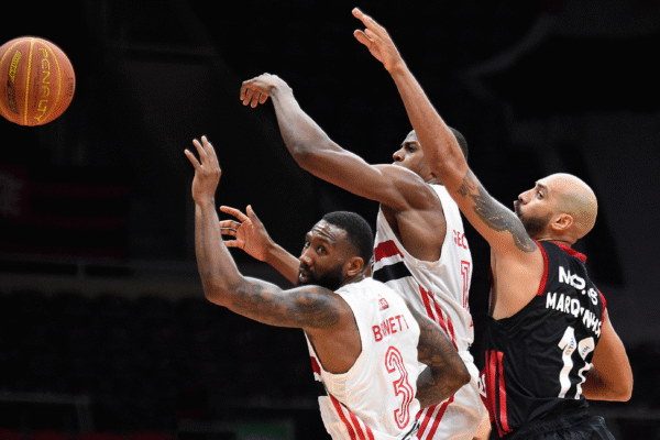 NBA Playoffs action